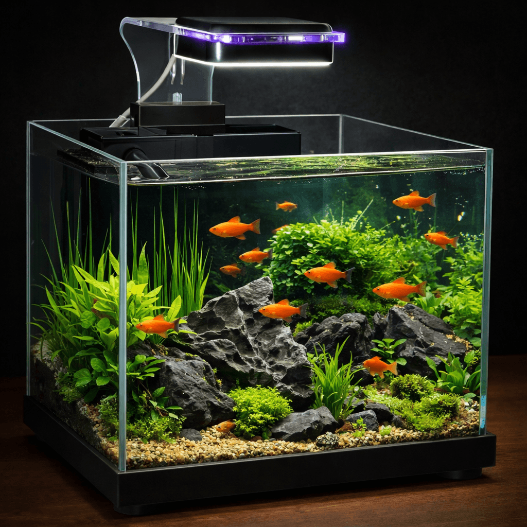 Mini desktop aquarium design Cambodia